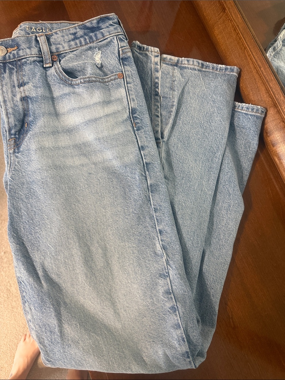American Eagle Outfitters Light Wash Women's Boot Cut Jeans